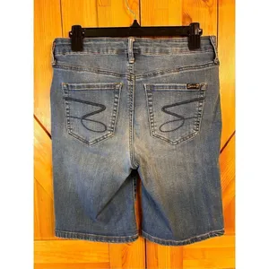SEVEN7 Womens Weekend Bermuda shorts Size 8 Stretchy Distressed (3855) thumbnail 2