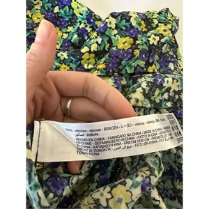 NWT Zara Women’s Full Floral Printed Button Shirt Size XS thumbnail 8