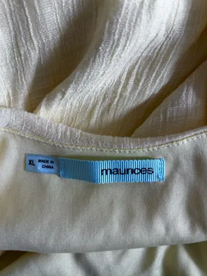 Maurice’s Ombré Yellow to Pink Sleeveless Gauzy Maxi Dress Size XL thumbnail 6