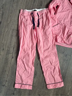 J. Crew Vintage Pajama Set- Cool Pink- Size XS thumbnail 4