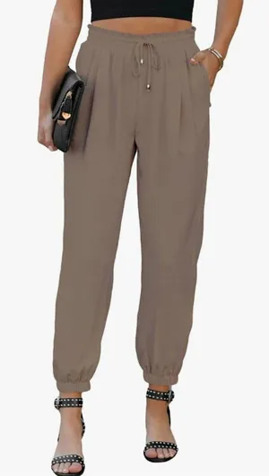 Dokotoo Women’s jogger style pants- casual or dress up. thumbnail 1