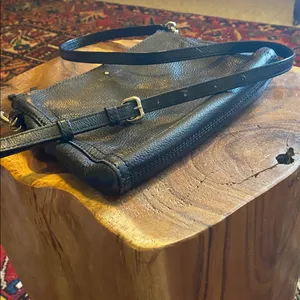 Kate Spade Black Pebble Leather Crossbody thumbnail 11