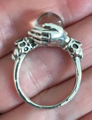 Urban Outfitters Galaxy Horoscope Orb Ring thumbnail 1