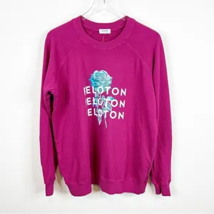 NWT Peloton Everyday‎ Oversized Crewneck Sweatshirt Women's S Pink Athleisure thumbnail 2