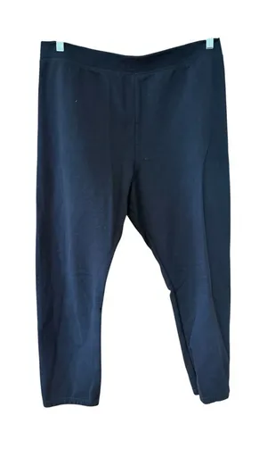 Hanes Women's Black Straight-Leg Joggers thumbnail 1