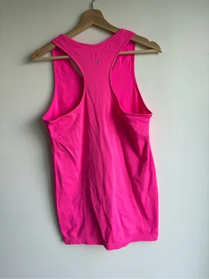 Zyia Active Hot Pink Copper Charged Racerback Tank Top Size Large thumbnail 3