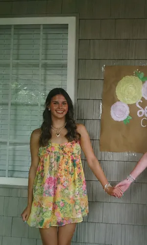 womens floral mini dress thumbnail 3