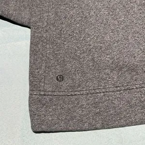Lululemon Healthy Heart Coco‎ Pique Grey Hooded Pullover Size 6 D28 thumbnail 6