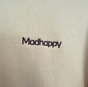 NWT Madhappy Classics Fleece Hoodie Rosewood XS Unisex Embroidered Hood thumbnail 4