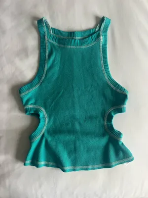 Urban Outfitters Blue Tank Top thumbnail 2
