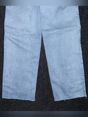 Buckle Black Fit No 23 Cropped Wide Leg Jeans Sz 24 x 27 Light Wash BBX1004A thumbnail 6