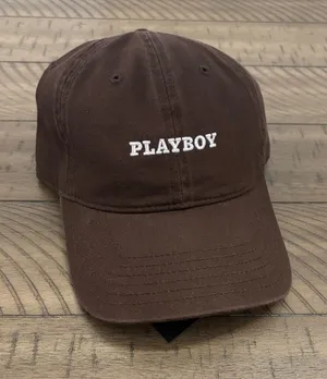 Playboy Taupe Casual Cap thumbnail 1