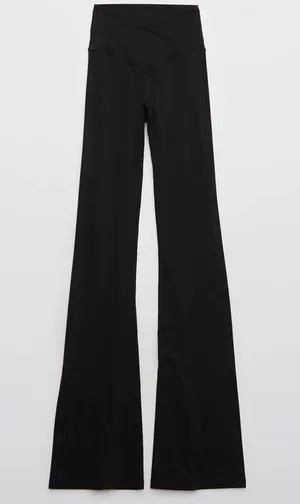 Aerie Crossover Flare Leggings thumbnail 2