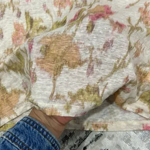 Rebecca Taylor linen short sleeve tee thumbnail 4