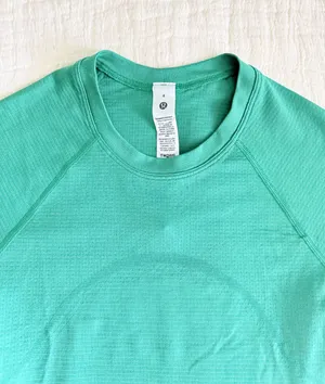 Lululemon swiftly tech cropped T shirt thumbnail 2