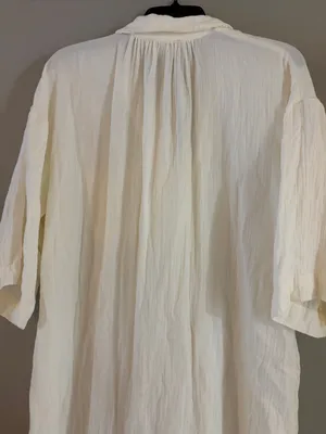 Madewell Lightestspun Cover-Up Maxi Shirtdress Lighthouse Small thumbnail 10