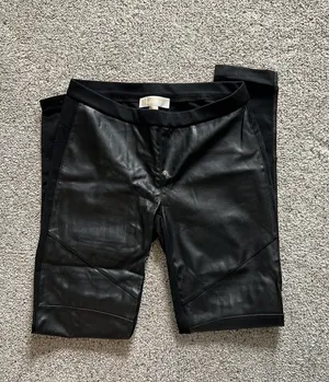 Michael Kors Leather Leggings thumbnail 2