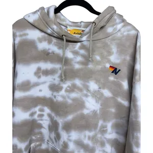Aviator Nation Hand Dyed Relaxed Pullover Hoodie Sweatshirt Tie Dye Sand Size XL thumbnail 3