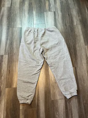 Gymshark Training Fleece Joggers in Light Grey Core Marl thumbnail 5