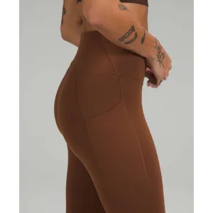 Lululemon Roasted Brown Wunder Train Legging Size 2 thumbnail 3