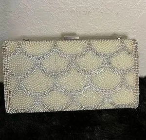 Beaded Women Evening Bag Party Wedding Shoulder Handbags thumbnail 1