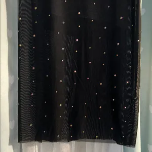 NWT Wild Fable Size XXS Black Long Sleeve Jeweled Dress thumbnail 7