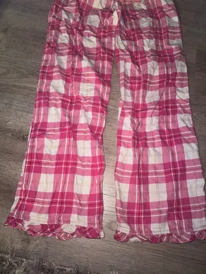 PINK Victoria’s Secret VINTAGE STYLE 2008 OG VS PINK Y2K Hot Pink Plaid Pj Pants thumbnail 3