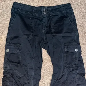 I.Am.Gia Ryder Cargo Pants Low Rise Y2K Goth Streetwear‎ Gorpcore Black XS thumbnail 6