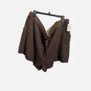 Auden Brown Sweater Knit Shorts Loungewear Sleepwear Plus Size 3X‎ NWT K8G66R thumbnail 2