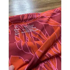 NWT Stone Fox Swim x Free People Sumatra Bikini Bottom in Rose Palm Size Small thumbnail 7