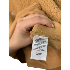 TREASURE & BOND Brushed Fleece Sweatshirt in Tan Doe‎ S NEW thumbnail 3