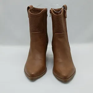 Dolce Vita Kirby Ankle Boot Women 6.5 Tan Western Shoes Cowboy Cowgirl Pointed thumbnail 4