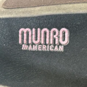 Munro American Odette Dark Brown Black Suede Low Heel Pumps Shoes Womens 8.5 M‎ thumbnail 9