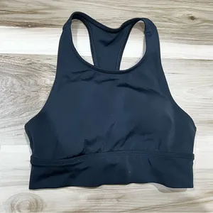 Aerie Chill Play Move Black Sports Bra Women’s Small thumbnail 1