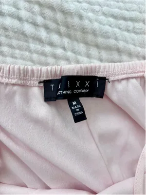Women's Trixx Ombre Tiered Mini Dress Size M Pink Ombre thumbnail 3