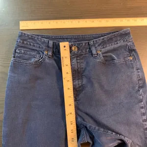 LL‎ Bean Classic Fit Straight Leg Jeans Womens 10 Reg Dark Indigo Blue 284078 thumbnail 8