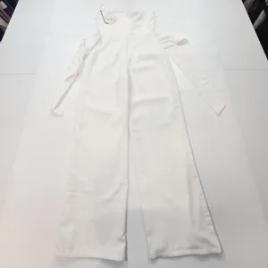 Superdown Jordan Tie Waist Jumpsuit in White Small thumbnail 10