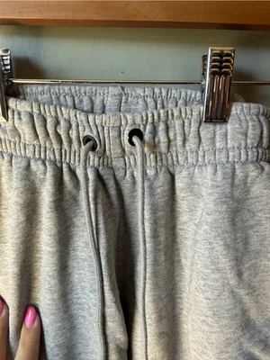 Nike Gray Fleece Jogger Sweatpants XS Athletic Lounge Pants thumbnail 4