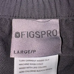 FIGSPRO Womens Black Scrub Pants Large Tapered Leg Nursing Career Work Stretch thumbnail 6
