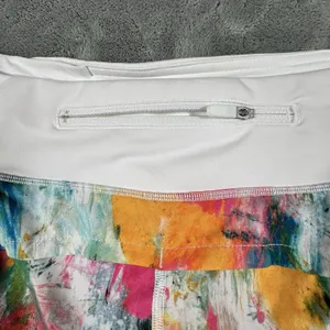 Lululemon Speed Up Low Rise Lined Shorts 2.5" No Limits White Multi Womens 12 thumbnail 7