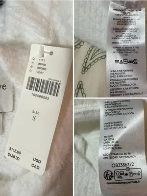 Anthropologie Maeve Tie Back Bell Sleeve Top Tunic Sweater Ivory White S NWT thumbnail 13