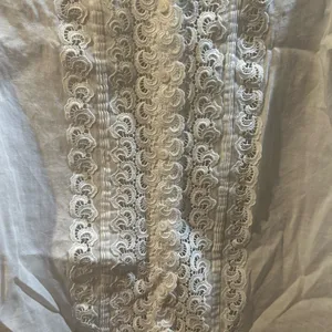 Reiss White Lace Button Down Shirt thumbnail 4