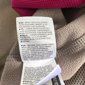 Salomon Half 1/2 Zip Hoodie Pullover Women's M Gray Pink Fleece Thermal Pockets thumbnail 13