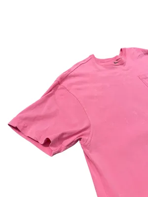 Nike Sportswear Retro 90s Washed T-Shirt Dress Pink Oversized Cotton Crew XL thumbnail 5