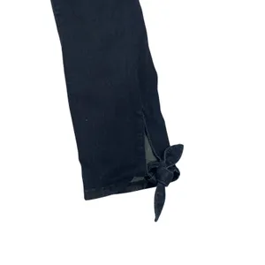 Gap Denim Jegging Indigo Blue High Rise Pants SZ 28 Tall Ankle Tied Bow thumbnail 3