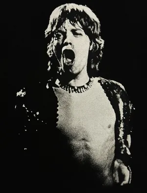 Mick Jagger The Rolling Stones Band Graphic Shirt thumbnail 5