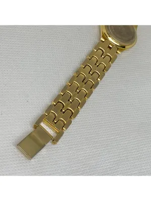 Vintage Collezio gold tone women watch glowing in the dark 25mm Quartz running thumbnail 8