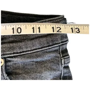 AGOLDE Sophie Skinny‎ Jeans Size 25 Silence Distressed Stretch Black Gray Jeans thumbnail 9
