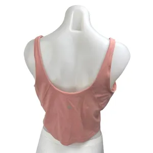 Lululemon Align Pink Sleeveless V Neck Cami Camisole Athletic Tank Crop Top 14 thumbnail 2