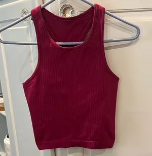 Lululemon Athletica Ebb To Street Cropped Racerback Tank Size 4 thumbnail 1